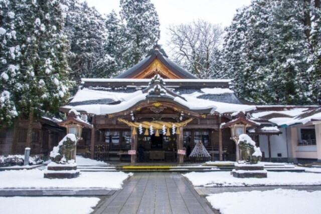白山比め神社 初詣