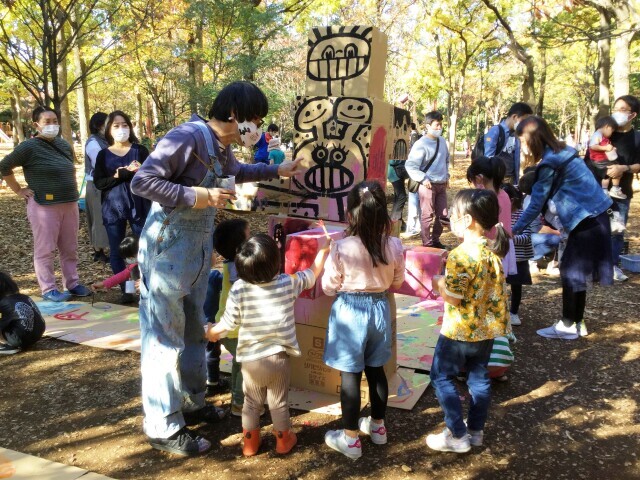 親子で外遊びを楽しもう！木場プレーパーク（12月）