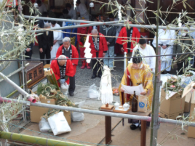 中津瀬神社 節分祭