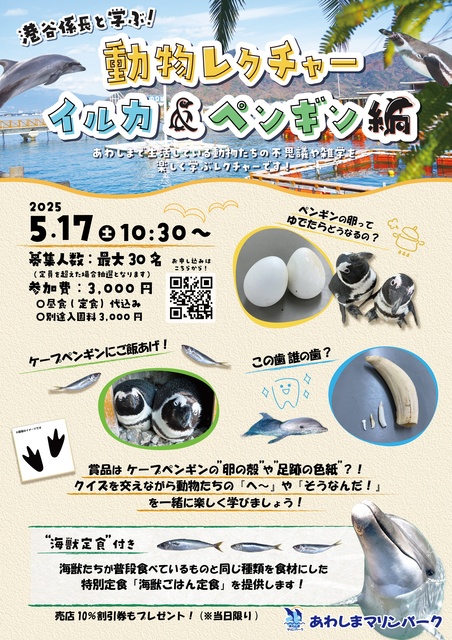 Learn with Manager Mikado! 'Animal Lecture: Dolphin & Penguin Edition!'