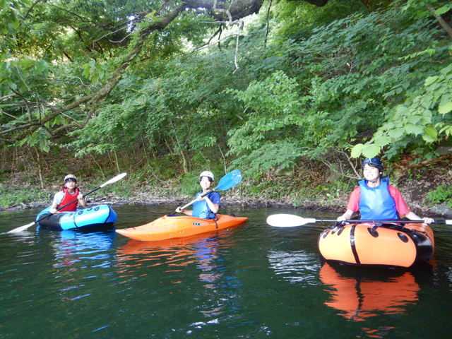 Spring New Green - Early Summer, Usui Karuizawa 'Packraft & Kayak Experience' Outdoor Nature Experience