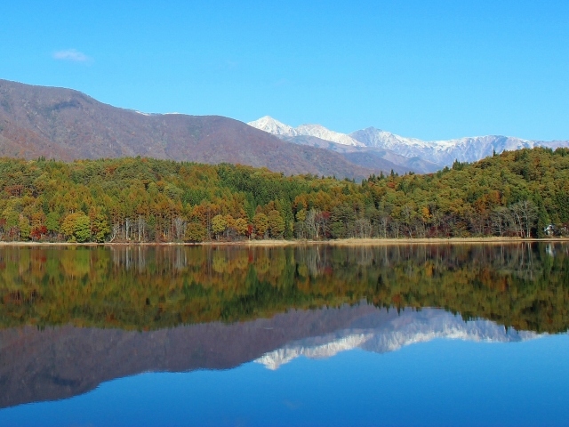 [Autumn Leaves - Best Viewing] The Three Lakes of Nishina