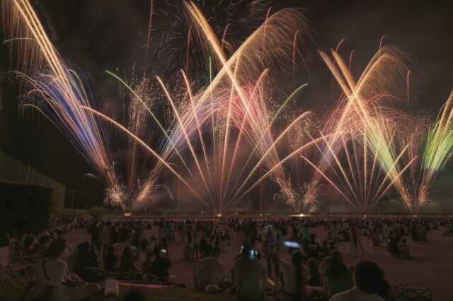 Gunkai Town Fireworks Festival
