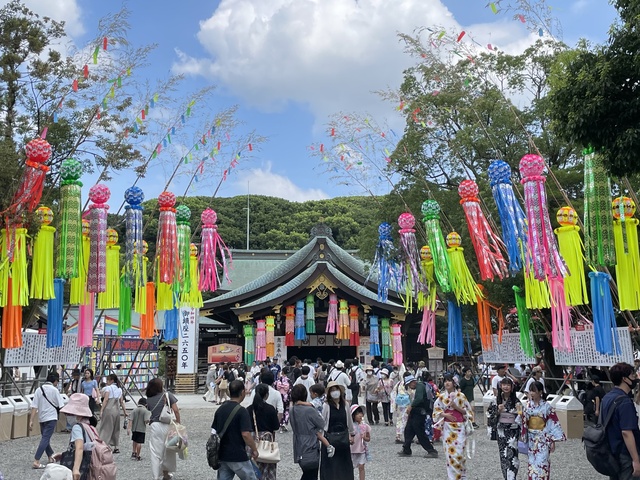 The 70th Orihimonokanshasai Ichinomiya Tanabata Festival