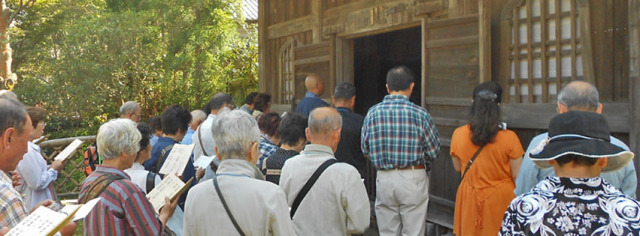 Pilgrimage to the Thirteen Buddhas of Kamakura with Monks (September 2025 West Pilgrimage)