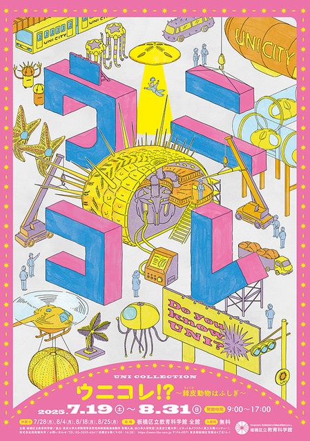 Summer Exhibition "Uni Collection!? ~Echinoderms are Mysterious~"