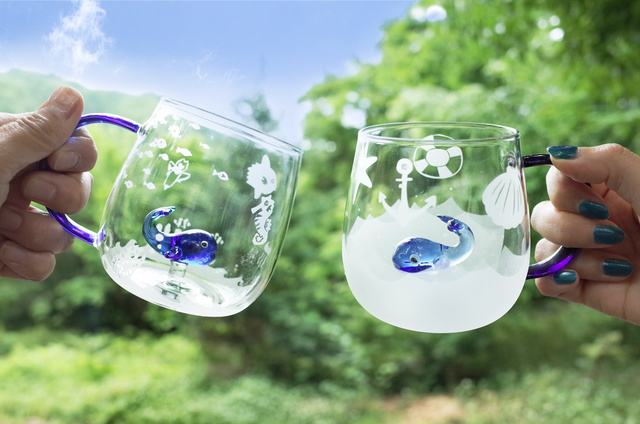 Limited Summer: Sandblast Whale Mug Making