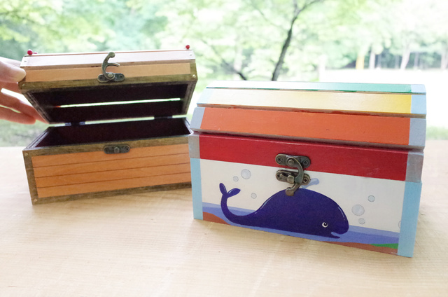 Summer Vacation Limited Woodcraft Treasure Box Making