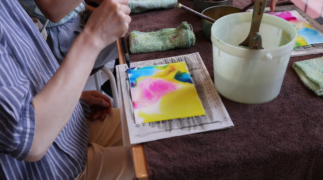Chihiro's Watercolor Technique Experience Workshop: Let's Make a Niji Keychain