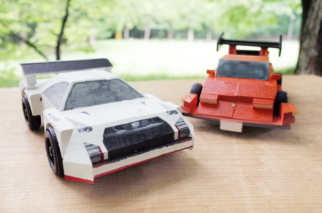 Summer Limited Woodworking Craft: Making Moving Supercars