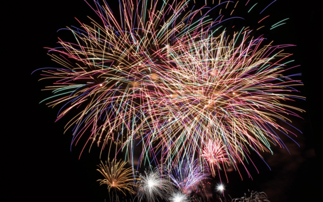 Yuasa Festival Fireworks Competition