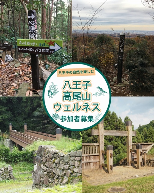 ハイキングガイドツアー「心源院から歴史古道を歩いて八王子城山へ」