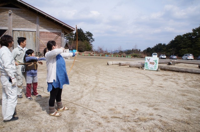広島市森林公園 古代生活体験会