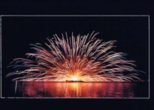 Matsubara Lake Lantern Floating Fireworks Festival