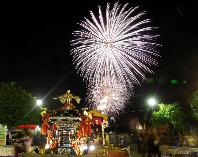 The 78th Ibusuki Onsen Festival Fireworks Display
