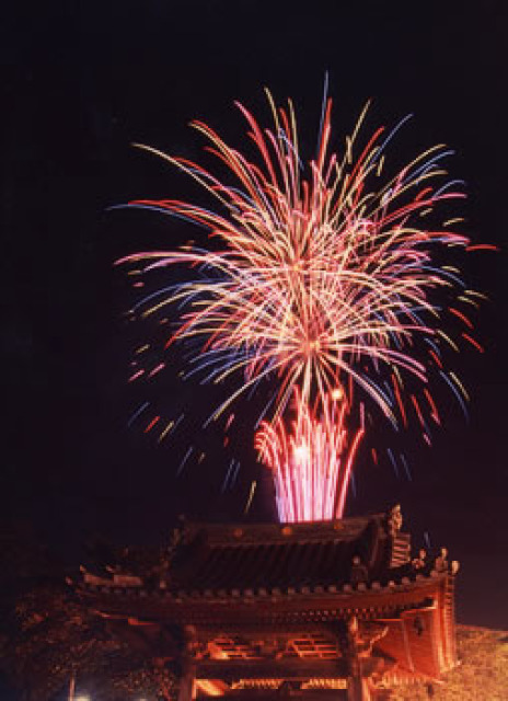 Date Munetaka Festival Fireworks