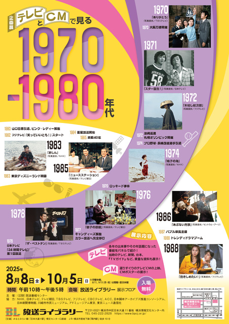 Exhibition: Seeing through TV and Commercials 1970-1980s