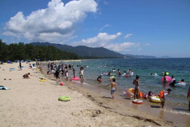 [Swimming] Amanohashidate Beach