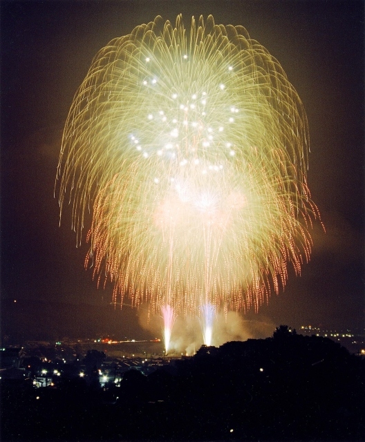 Haruna Hometown Festival Commerce Festival Fireworks Competition