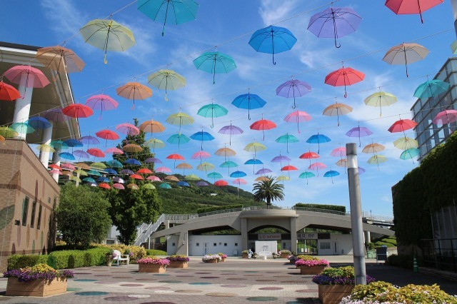 Awaji Island National Akashi Kaikyo Park Rainbow Umbrella