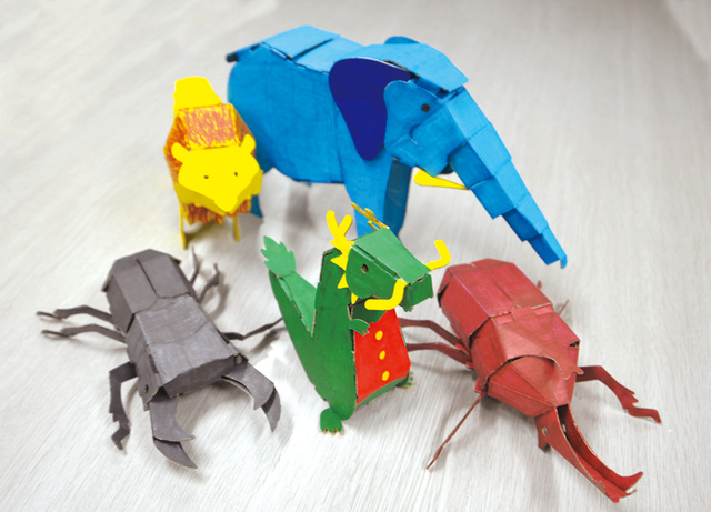 Let's Make Animals with Cardboard Craft