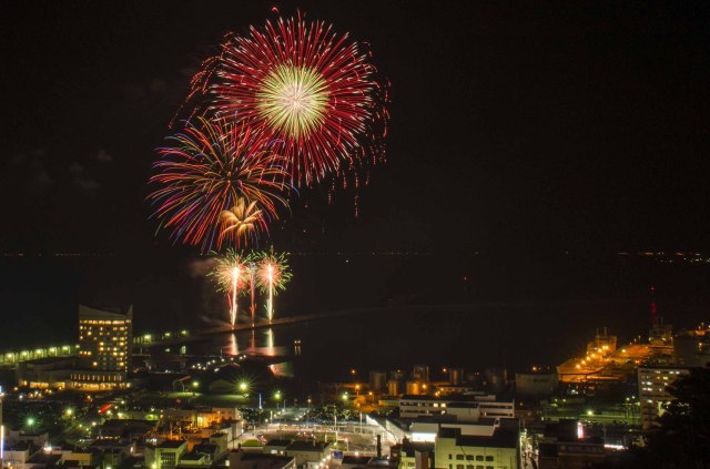 62nd Wakkanai Port Antarctic Festival Grand Fireworks Display