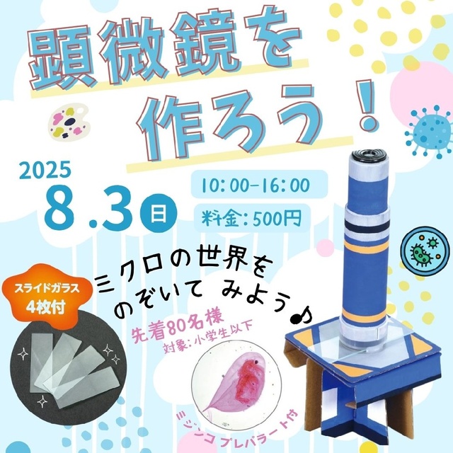 Let's make a microscope!