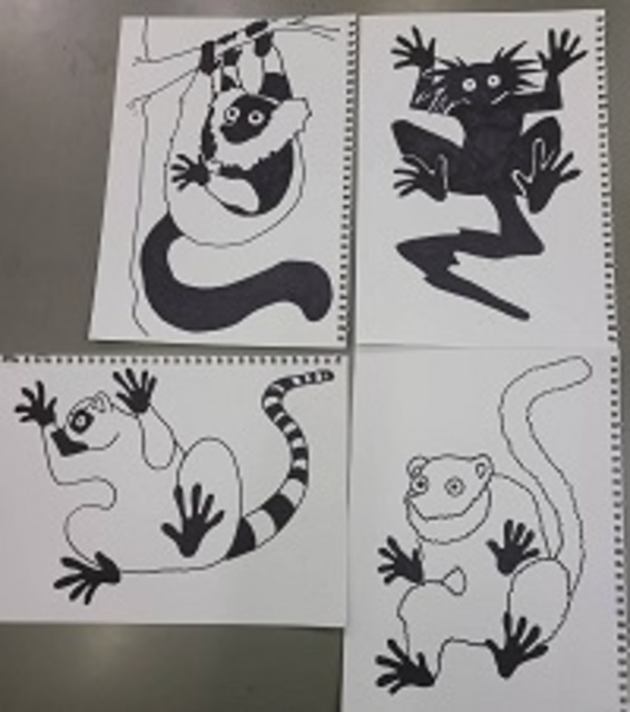 飼育員のお絵描き教室（8月）