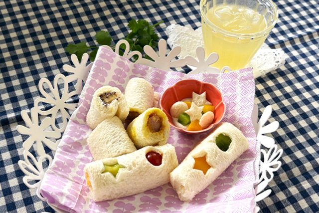 [Elementary School Students Only Cooking Class] 4 Cute Rolled Sandwiches (Ikebukuro)