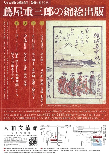 Lecture Window on Art: 'Tsutaya Shigesaburou's Nishiki-e Publication' Part 2