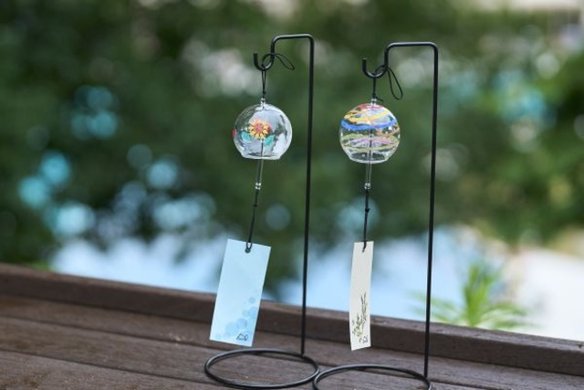 Furin (wind chime) painting experience