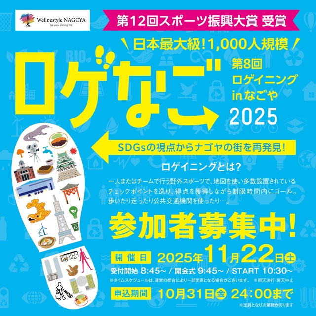 [Roge Nagoya 2025] 8th Rogaining in Nagoya
