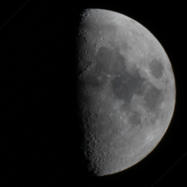 天体観望会　夏の星座・月・火星
