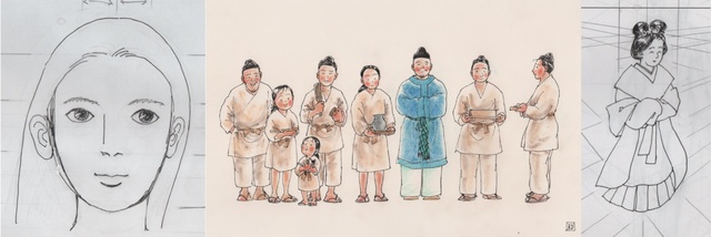 早川和子先生に学ぶ!「復原画ワークショップ」(テーマ「人などデッサン技術を学ぶ」)