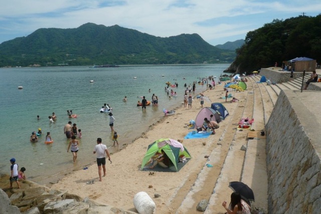 【海水浴】大久野島海水浴場