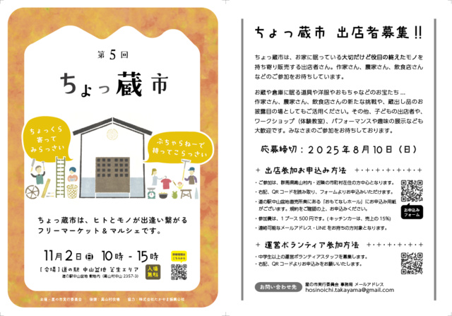 第5回　ちょっ蔵市