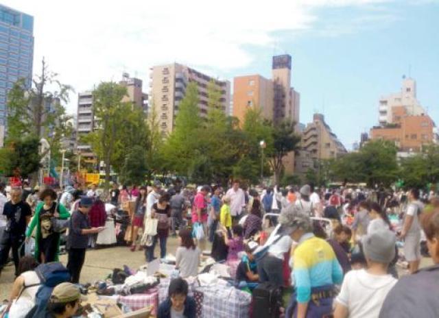 錦糸町「錦糸公園」フリーマーケット(9月)