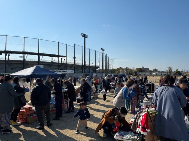 ばらいけ公園 de フリマ（12月）