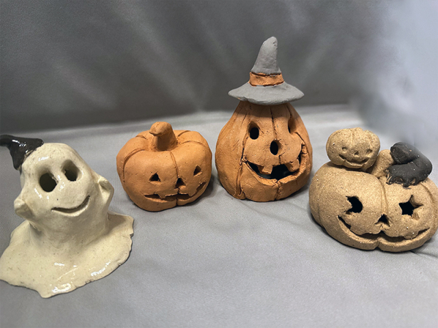 陶芸体験「ハロウィン」を作ろう！