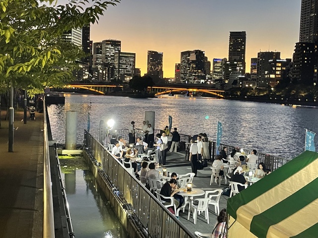 夏の水都大阪ウイーク「本町橋　かっぱの住処」