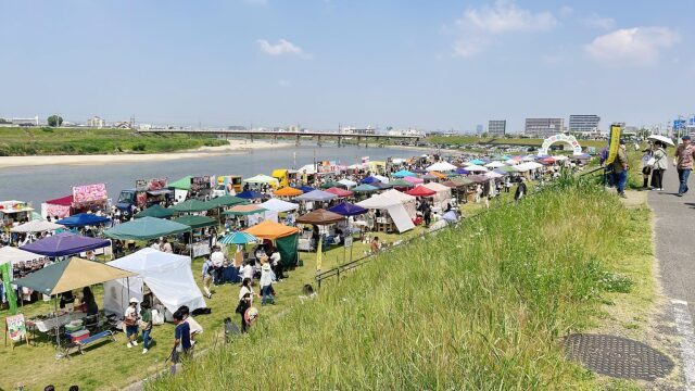 第8回 ロハスパーク大阪柏原@大和川河川敷緑地公園