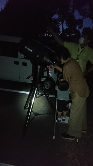 秋の星空観望会