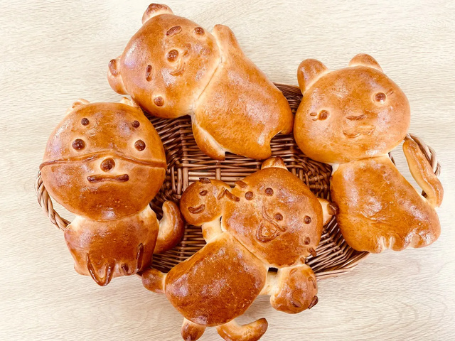 グルメ体験教室 ミルクパン作り!