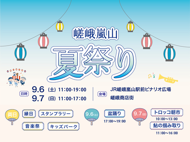 嵯峨嵐山夏祭り