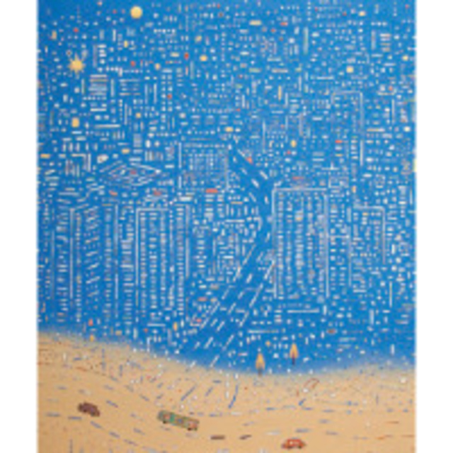 佐藤佑 日本画展 〜街の灯り〜