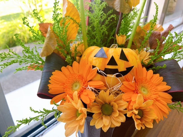 ハロウィンアレンジメント教室