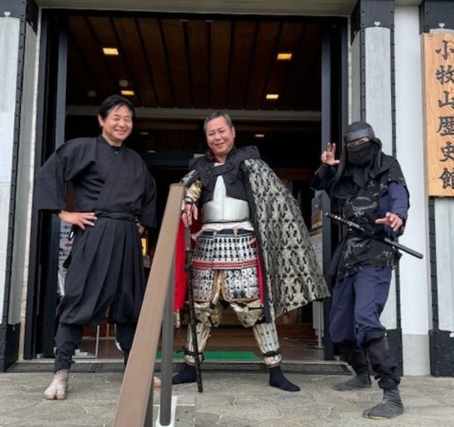 小牧山歴史館　戦国体験