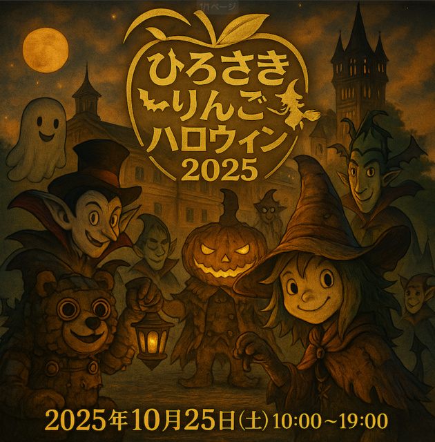 弘前まちなか彩りフェス ひろさきりんごハロウィン 2025