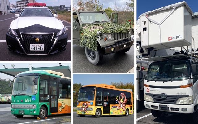 はたらく車大集合イベント in 土岐プレミアム・アウトレット