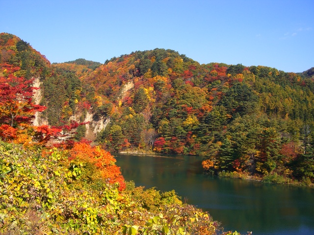 【紅葉・見ごろ】綱取断層・和賀の松島周辺